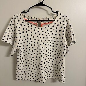 Anthropologie Polka Dot Women's Top